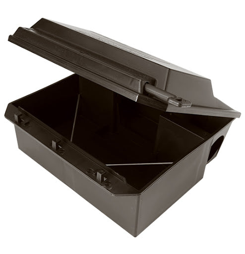 Endorats XL Lockable Rat Bait Box, tough injection molded station with key, secure rodent feeding – Keans Claremorris.