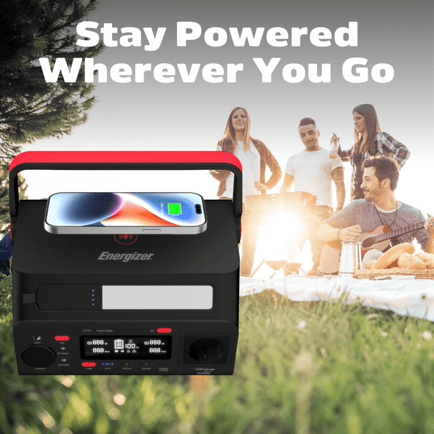 Energizer 293Wh Power Station PPS300W2F-UK portable battery pack, reliable power backup, available at Keans Claremorris.