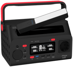 Energizer 293Wh Power Station PPS300W2F-UK portable battery pack for outdoor use, available at Keans Claremorris