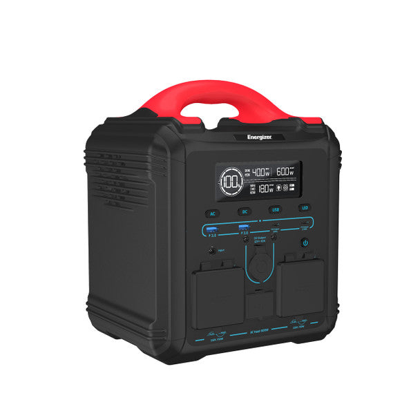 Energizer 550Wh Power Station PPS550W1F-UK portable battery pack for outdoor use, available at Keans Claremorris.
