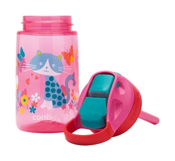 Contigo Kids 14oz/420ml Gizmo Flip Bottle Cherry w/Cat - Image 4