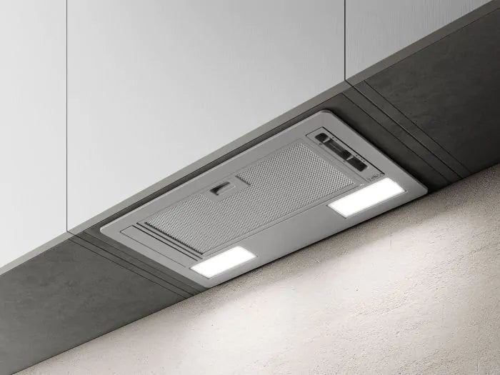 Elica 72cm stainless steel canopy hood, 120mm duct, 66dBA noise, D energy rating, for 80cm unit - Keans Claremorris