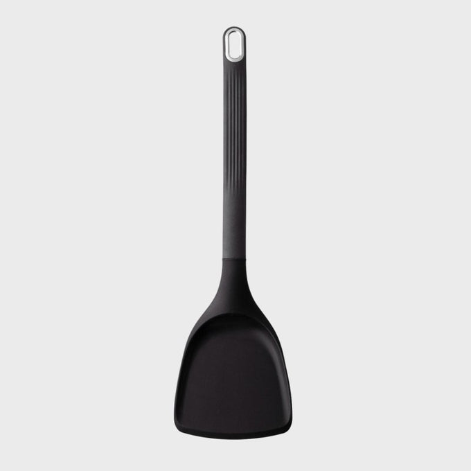 Silicone Solid Wide Turner - Black - Image 2