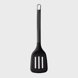 Silicone Slotted Turner - Black