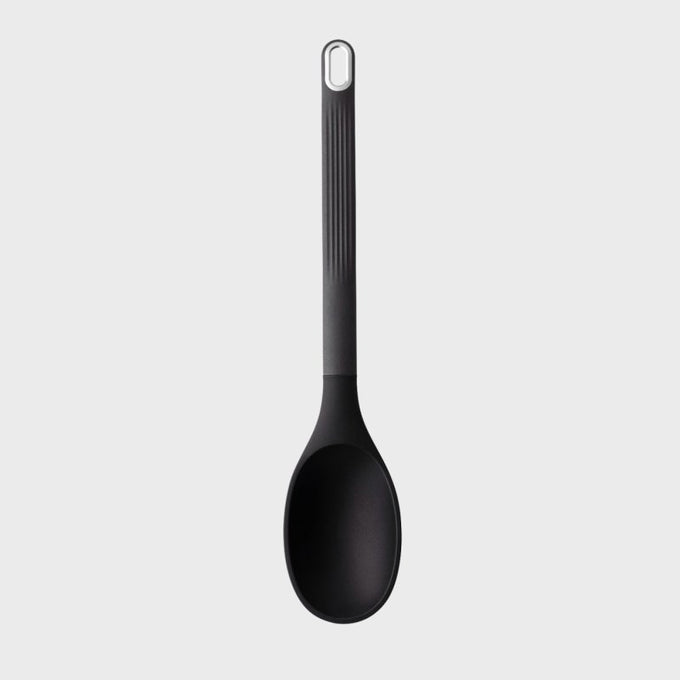 Silicone Solid Spoon - Black - Image 2