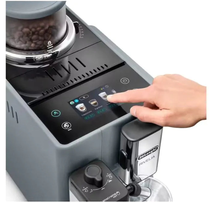 DeLonghi Rivelia Auto Bean Coffee Machine | Grey EXAM440.55.G - Image 7