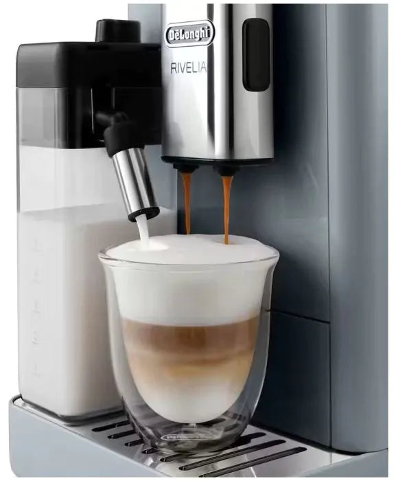 DeLonghi Rivelia Auto Bean Coffee Machine | Grey EXAM440.55.G - Image 10