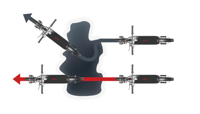 Segway Ninebot Electric Scooter F2 D II Black 55km Range - Image 10