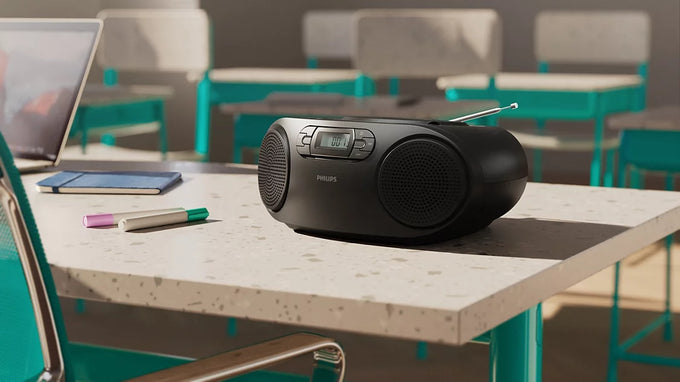 Philips CD Radio Bluetooth Portable Black - Image 2