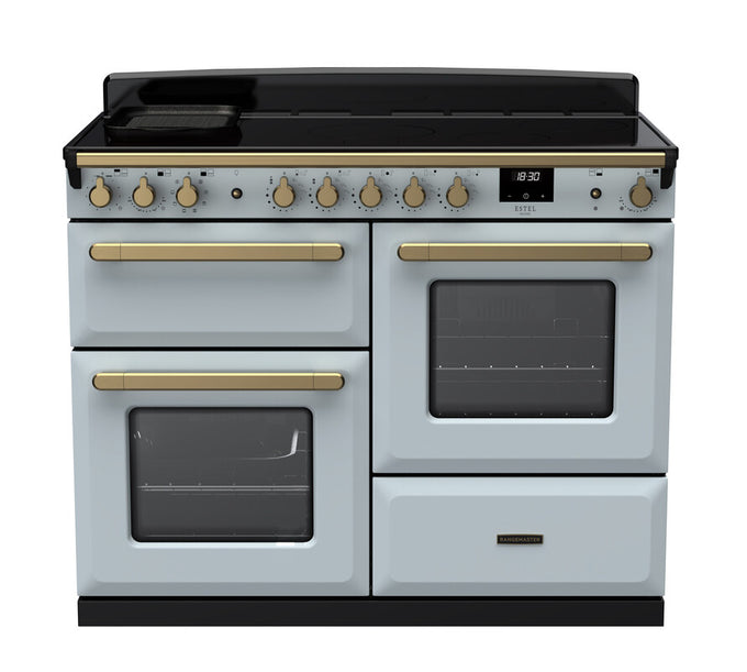 Rangemaster Induction Estel Deluxe 110cm Antique Brass Trim - Image 5