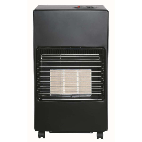 Portable Gas Heater 1.5-4.1kW with 15kg gas cylinder space, Irish regulator, 50cm hose - Keans Claremorris