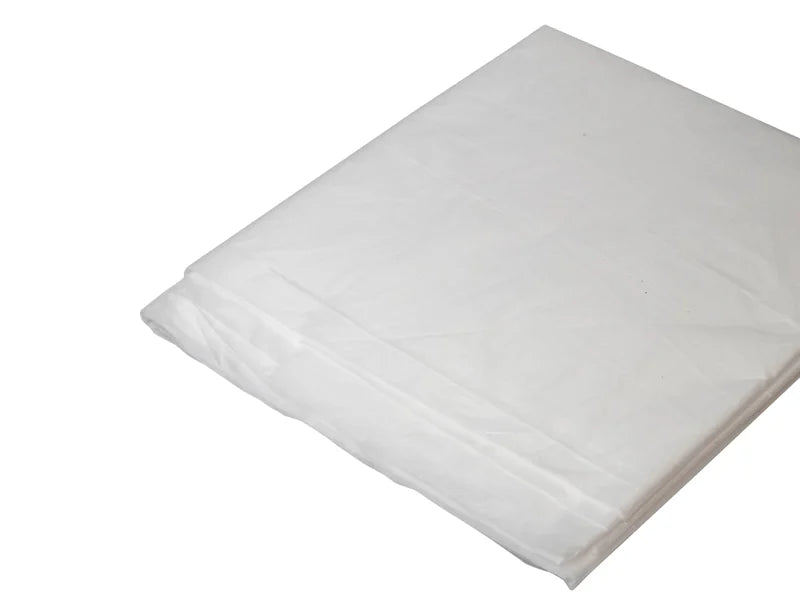 Polythene Dust Sheet 3.6m x 2.7m Light Duty for protection, available at Keans Claremorris.
