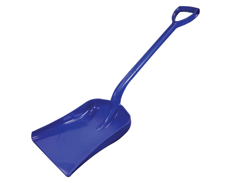 Blue plastic shovel for gardening and digging, durable and lightweight | Available at Keans Claremorris