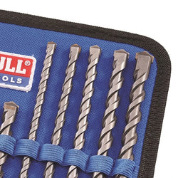 Faithfull FAISDSSET10 SDS Plus Drill Bit Set 5.5-12mm, 10pcs in Holder - Keans Claremorris