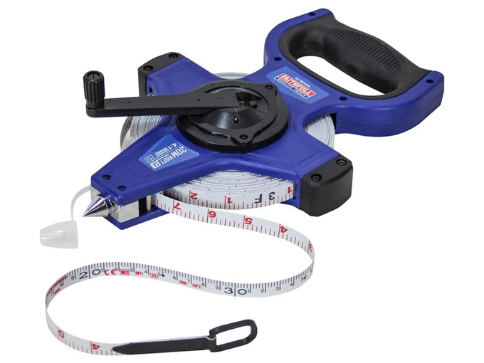 Fast Rewind Open Long Tape Measure 30m/100ft for precise measuring - Keans Claremorris