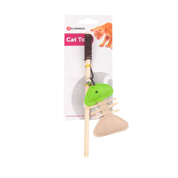 Cat Dangler Fishbone toy made of natural fabrics with catnip – playful pet toy from Keans Claremorris