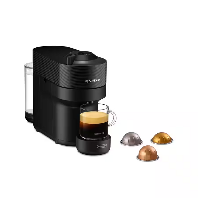 Delonghi Nespresso Vertuo Pop Capsule Coffee Machine - Black - Image 2