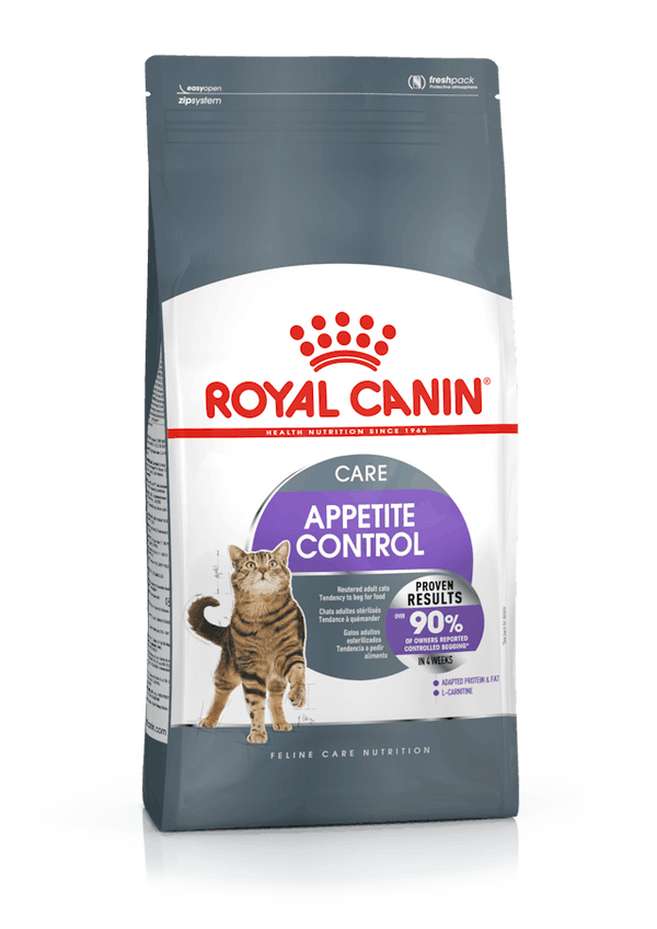 Royal Canin Appetite Control Care Cat Food 3.5kg for weight management and hunger control – available at Keans Claremorris