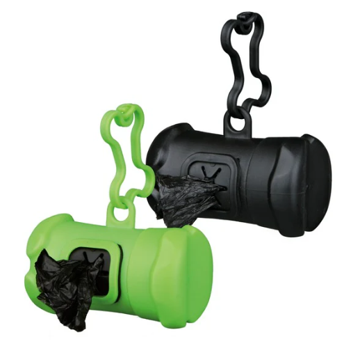 Dog Pick Up Poo Bag Dispenser with 15 Bags by Keans Claremorris – Convenient and Portable Pet Waste Solution