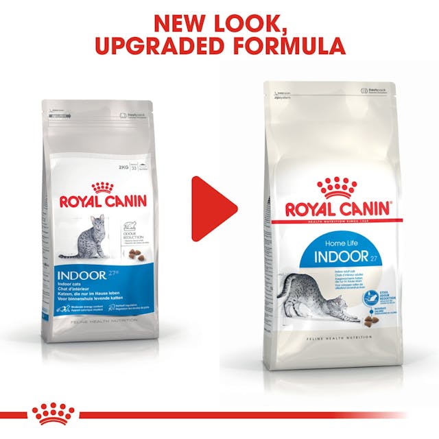 Royal Canin Indoor Cat Food 4kg bag, premium nutrition for indoor cats, available at Keans Claremorris.