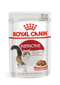 Royal Canin Instinctive Cat Pouch 85g in Gravy – Nutritionally balanced adult cat food | Keans Claremorris