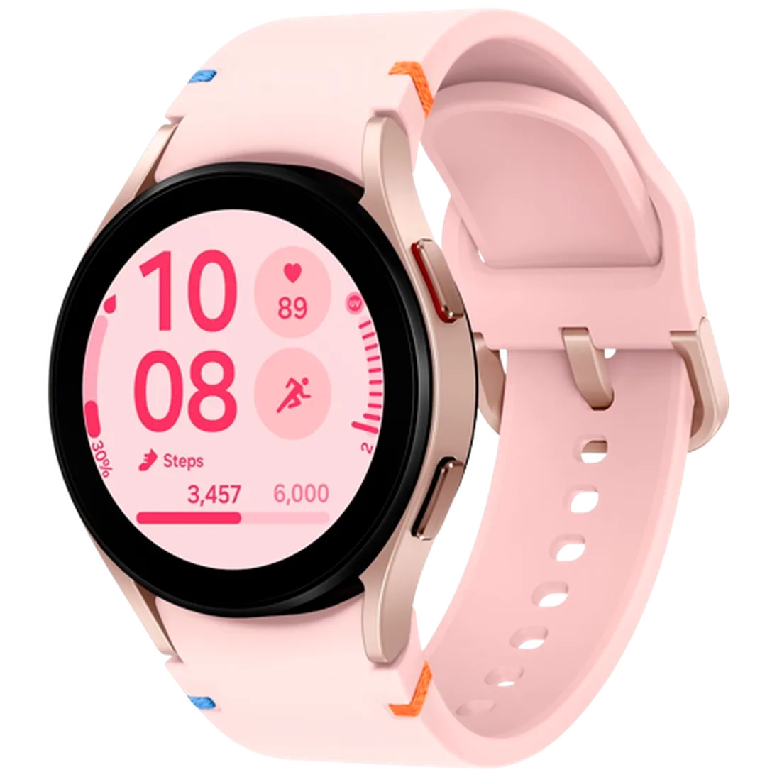 Samsung Galaxy Watch FE 40mm Pink Gold smartwatch, fitness tracking, stylish design – available at Keans Claremorris