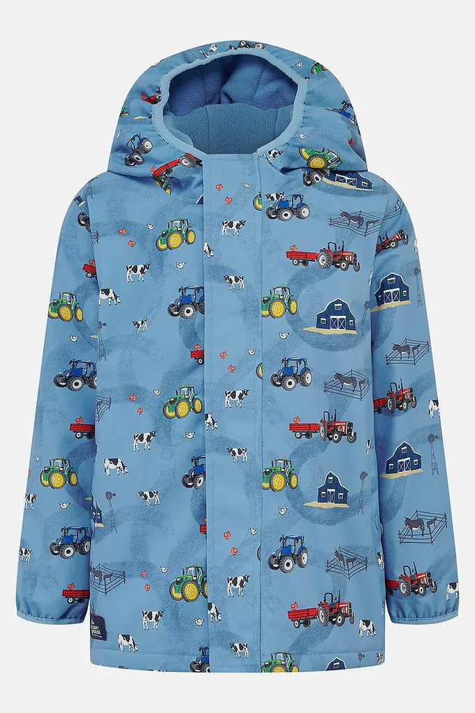 Finlay Boys Waterproof Coat – Farm Print - Image 9