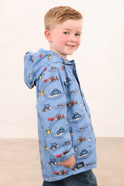 Finlay Boys Waterproof Coat – Farm Print