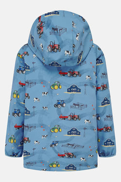 Finlay Boys Waterproof Coat – Farm Print