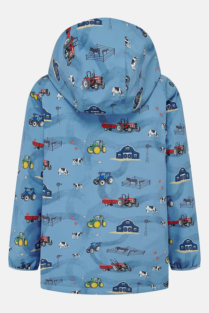 Finlay Boys Waterproof Coat – Farm Print - Image 7