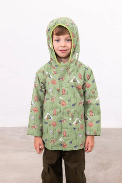 Finlay Boys Coat - Woodland