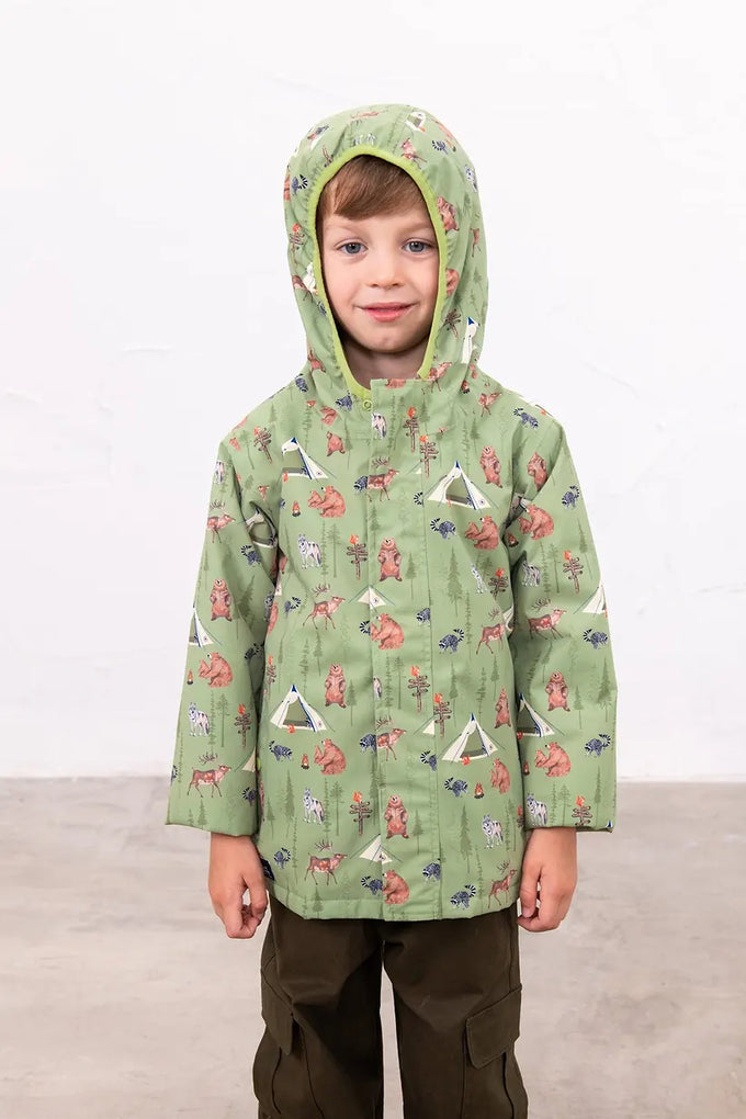 Finlay Boys Coat - Woodland - Image 7