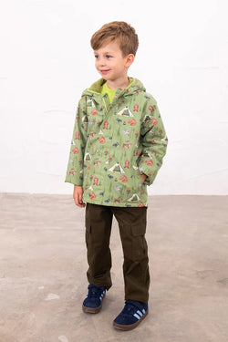 Finlay Boys Coat - Woodland
