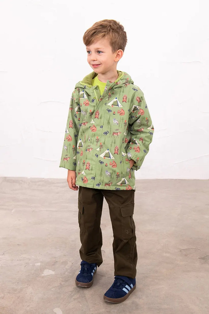 Finlay Boys Coat - Woodland - Image 5