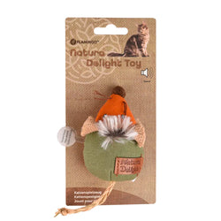 Natura Delight Mouse Cat Toy with feathers, sound, 16cm, mixed textiles, battery included – Keans Claremorris