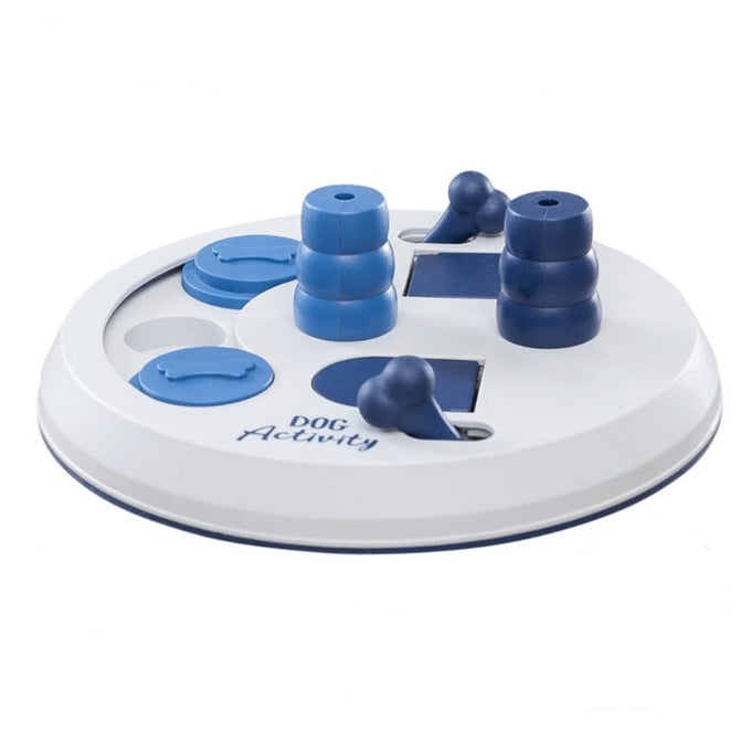 Dog Activity Strategy Game Flip Board with cones, sliding compartments, non-slip base, dishwasher safe – Keans Claremorris