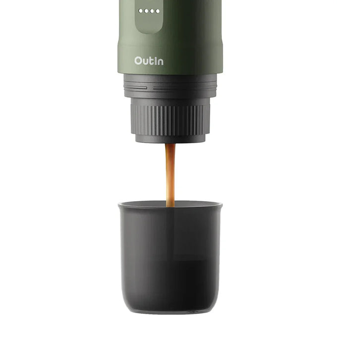 Outin Nano Portable Espresso Machine – Forest Green| OTEM-01-FG - Image 2