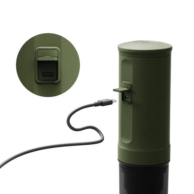Outin Nano Portable Espresso Machine – Forest Green| OTEM-01-FG - Image 5