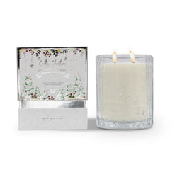Celtic Candle Double Wick Christmas  Francinsense and Myrrh