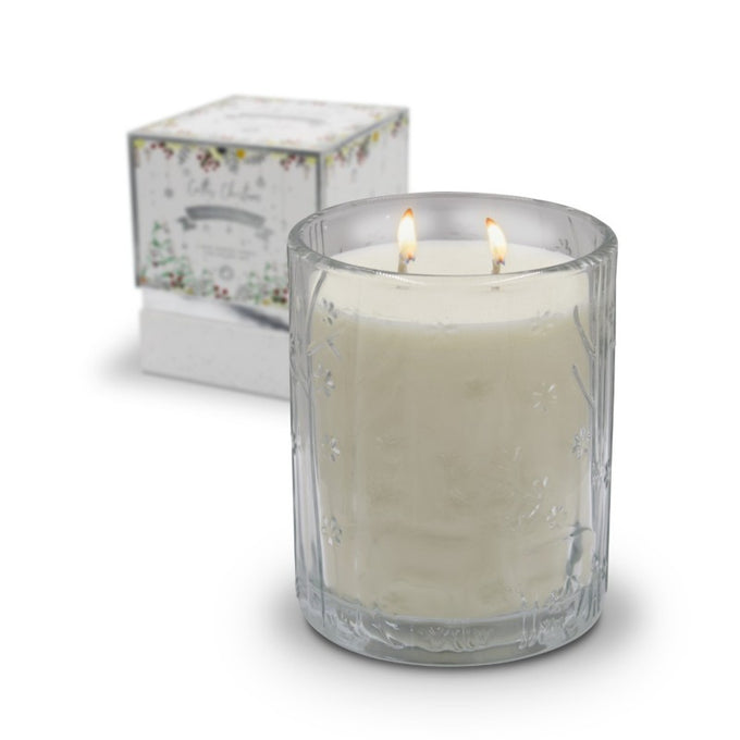 Celtic Candle Double Wick Christmas  Francinsense and Myrrh - Image 3
