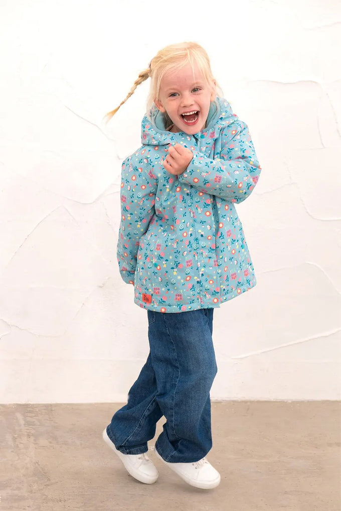 Freya Girls Waterproof Coat – Country Cottage - Image 5