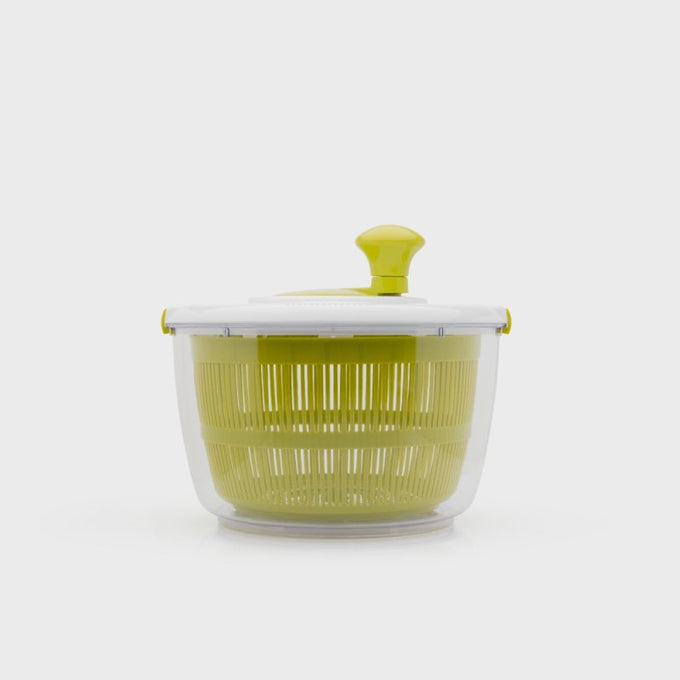 Salad Spinner 4L Green/White 4Ltr for crisp greens - Keans Claremorris