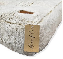 Pippa Cushion White Medium – soft, stylish decorative pillow | Keans Claremorris