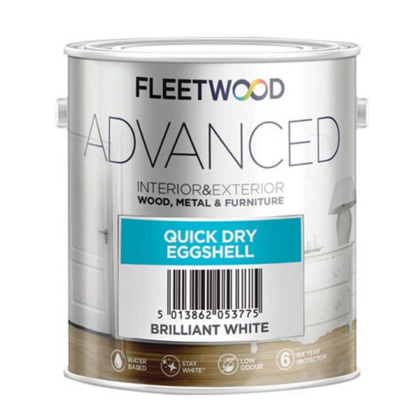 Fleetwood Advanced Quick Dry Eggshell 1ltr