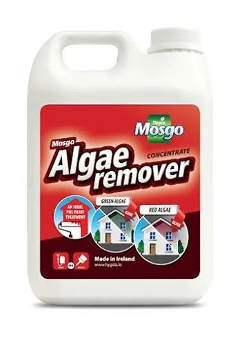 Mosgo Dual Active Algae Remover 20L for walls, controls red & green algae, no rinse needed – Keans Claremorris