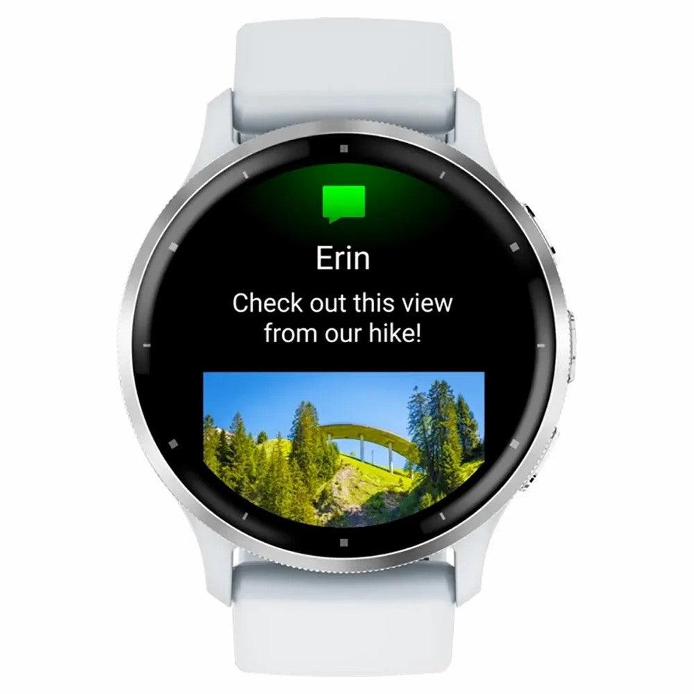 Garmin Venu 3 Silver Smartwatch with AMOLED display, health tracking, GPS – available at Keans Claremorris