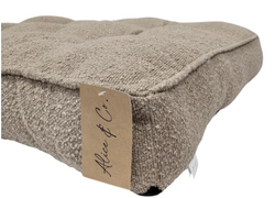 Duke Cushion Large Beige - Soft Decorative Pillow for Living Room | Keans Claremorris