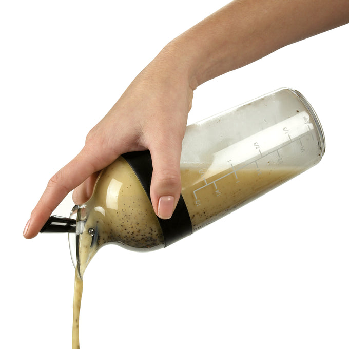 Oxo Salad Dressing Shaker Black - Image 3