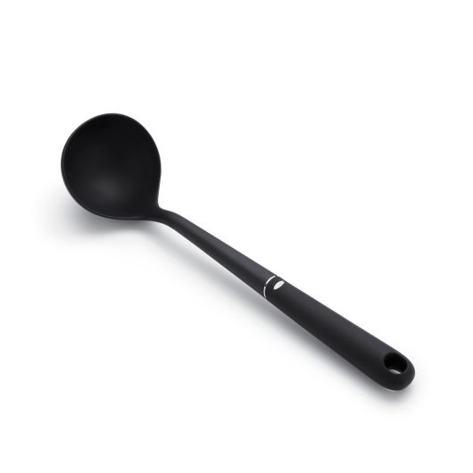 Oxo Nylon Ladle with comfortable handle, heat-resistant, perfect for cooking – available at Keans Claremorris.