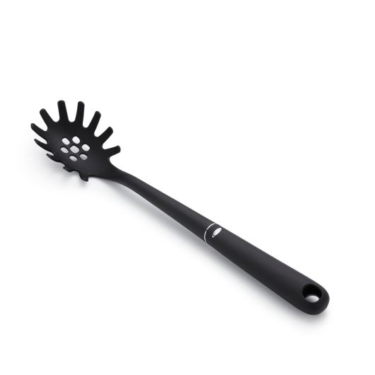Oxo Nylon Spaghetti Server with ergonomic handle for easy pasta serving – available at Keans Claremorris